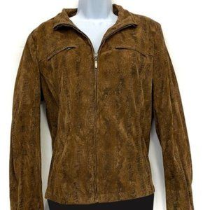 Vintage Vegan Snake Leather Jacket Erin London M